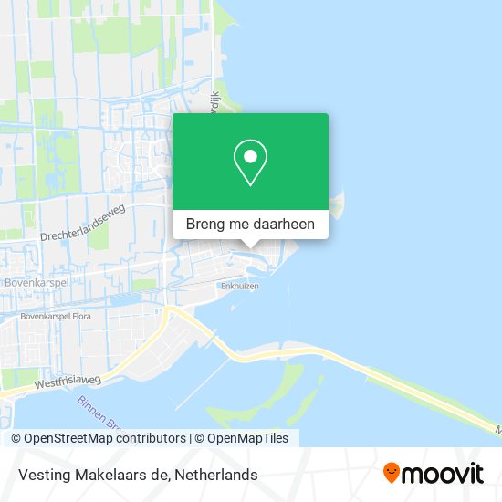 Vesting Makelaars de kaart