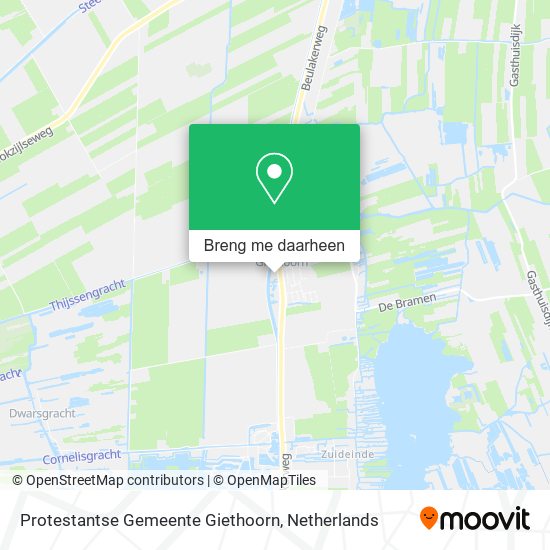 Protestantse Gemeente Giethoorn kaart