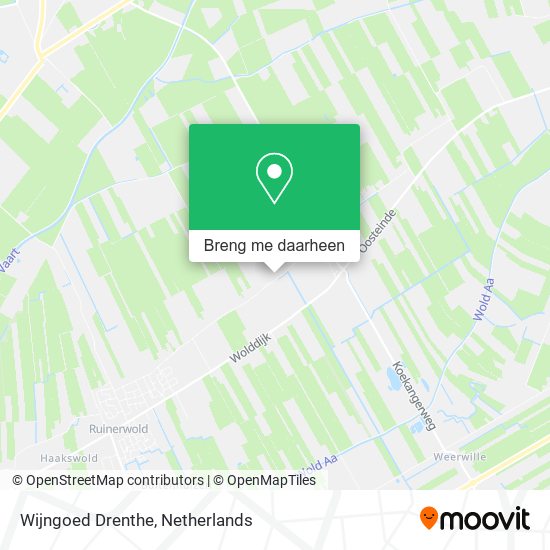 Wijngoed Drenthe kaart