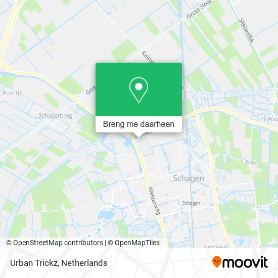 Urban Trickz kaart
