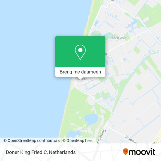 Doner King Fried C kaart