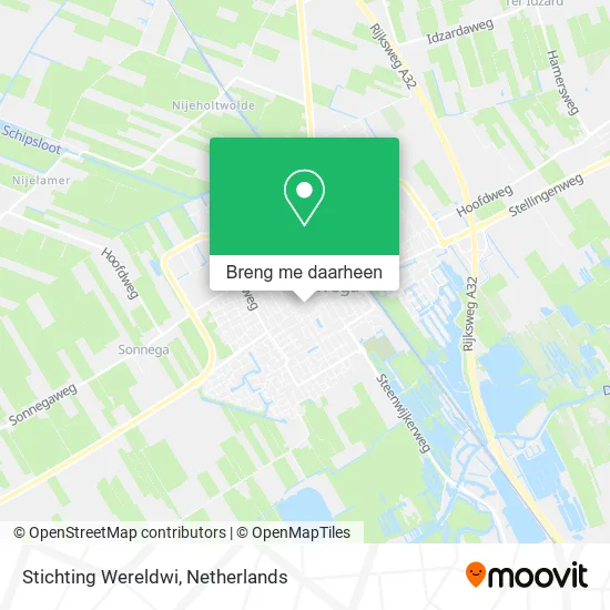 Stichting Wereldwi kaart