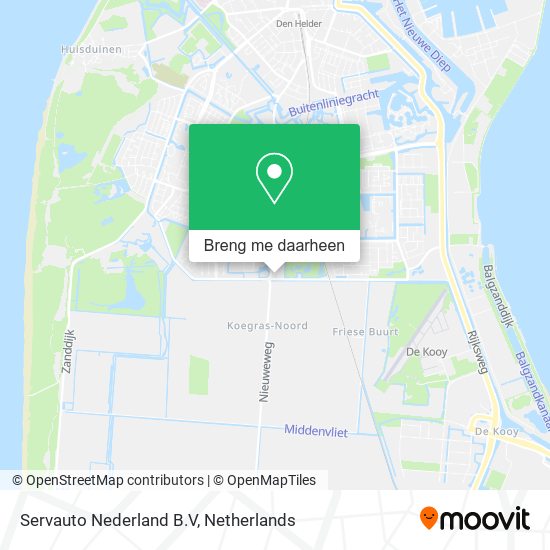 Servauto Nederland B.V kaart