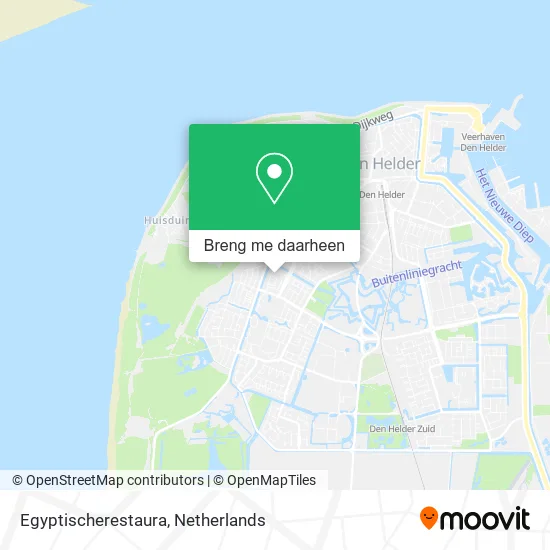 Egyptischerestaura kaart