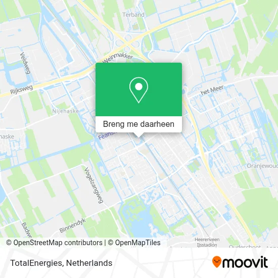 TotalEnergies kaart