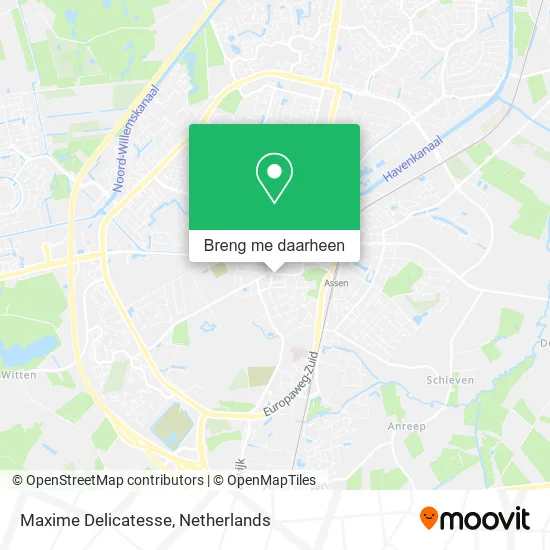 Maxime Delicatesse kaart