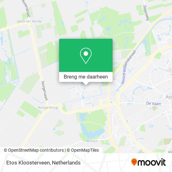 Etos Kloosterveen kaart