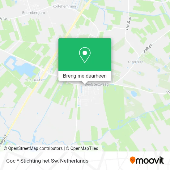 Goc * Stichting het Sw kaart