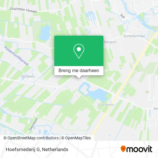 Hoefsmederij G kaart