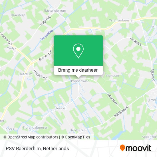 PSV Raerderhim kaart
