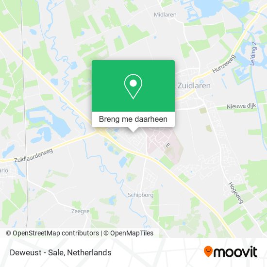Deweust - Sale kaart