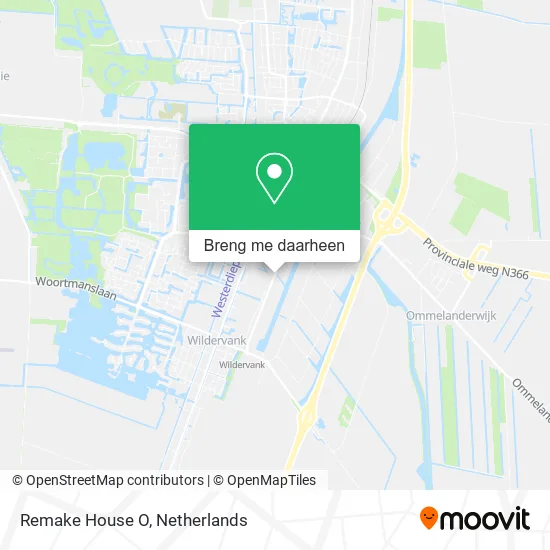 Remake House O kaart