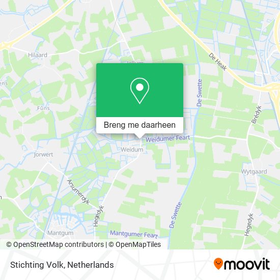 Stichting Volk kaart