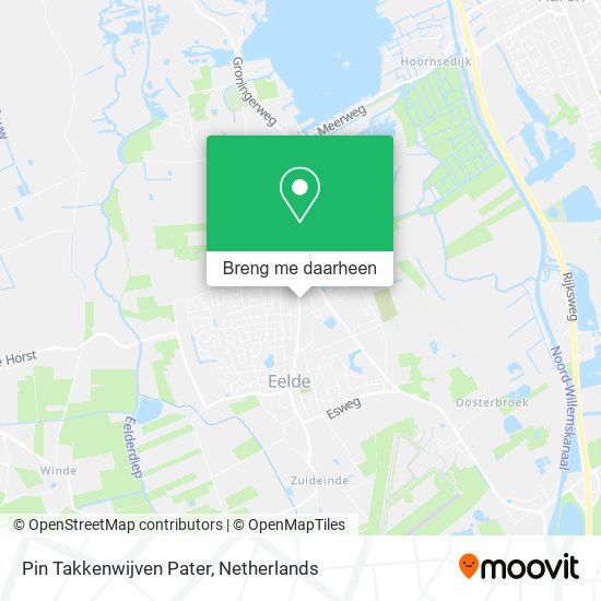 Pin Takkenwijven Pater kaart