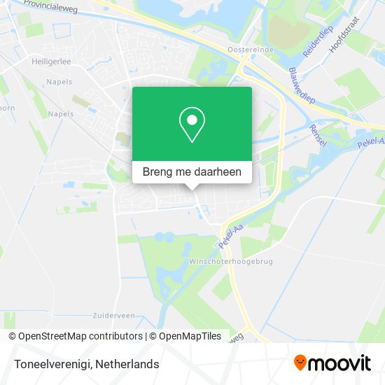 Toneelverenigi kaart