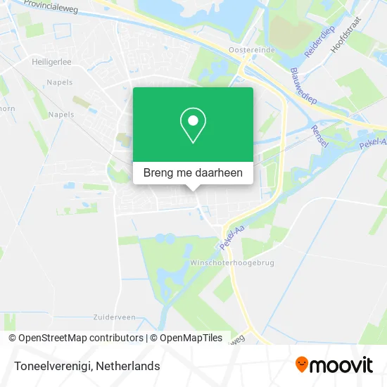 Toneelverenigi kaart