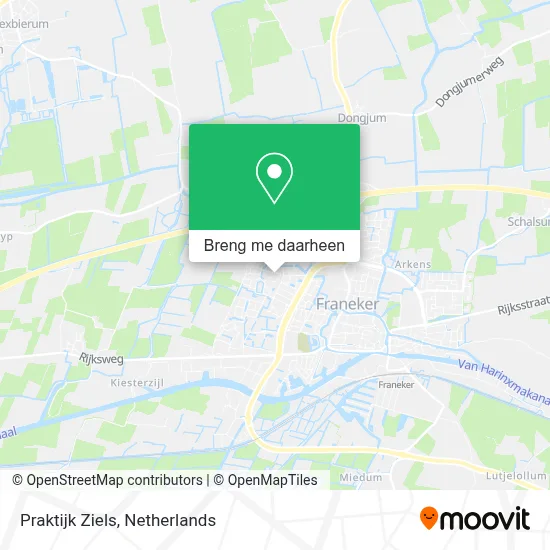 Praktijk Ziels kaart