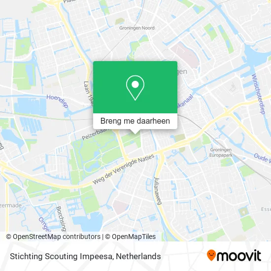 Stichting Scouting Impeesa kaart