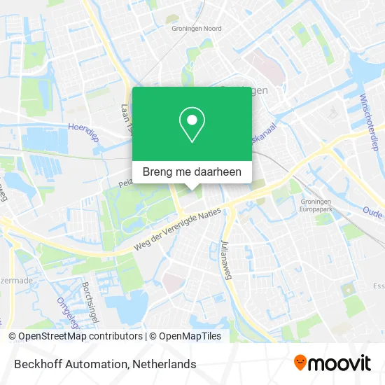 Beckhoff Automation kaart