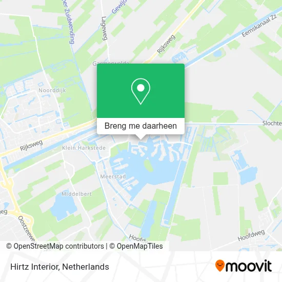 Hirtz Interior kaart