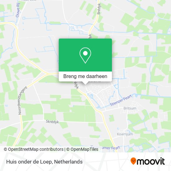 Huis onder de Loep kaart