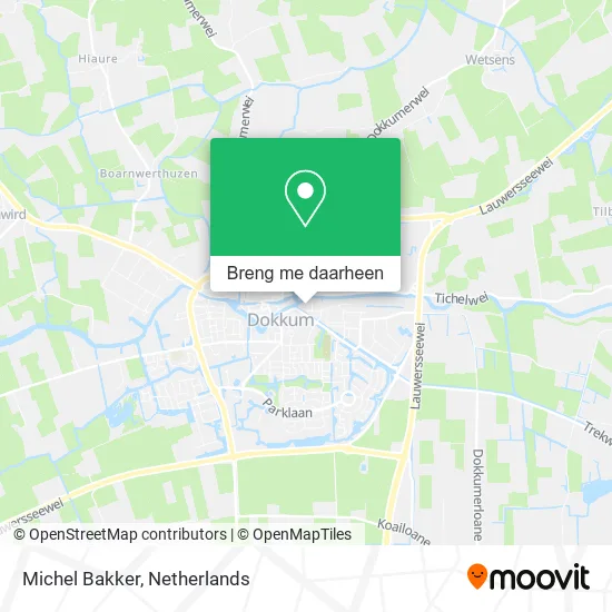 Michel Bakker kaart