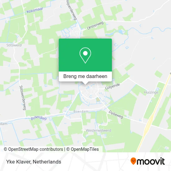 Yke Klaver kaart