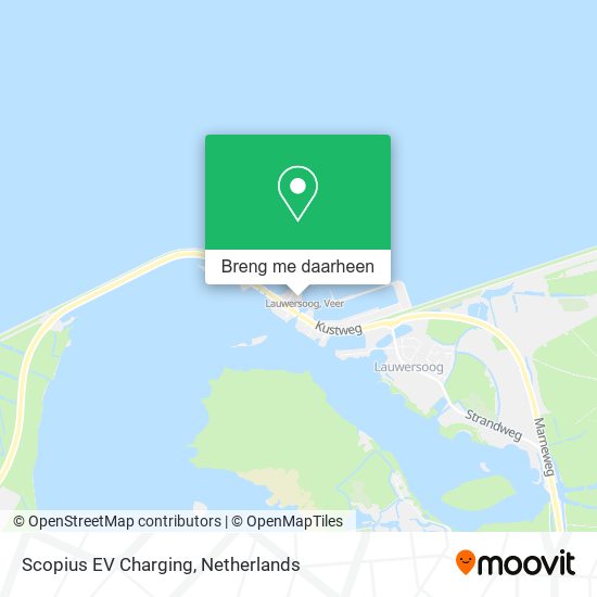 Scopius EV Charging kaart