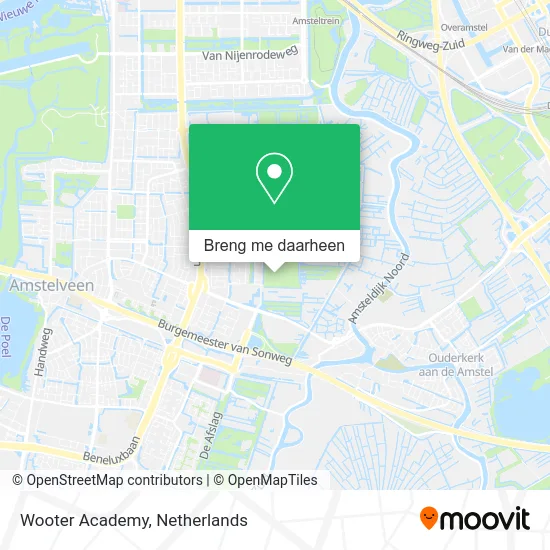 Wooter Academy kaart