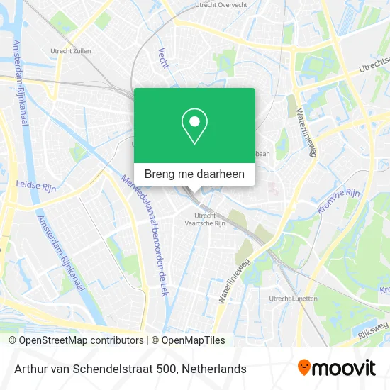 Arthur van Schendelstraat 500 kaart