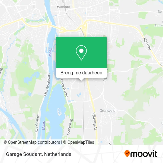 Garage Soudant kaart