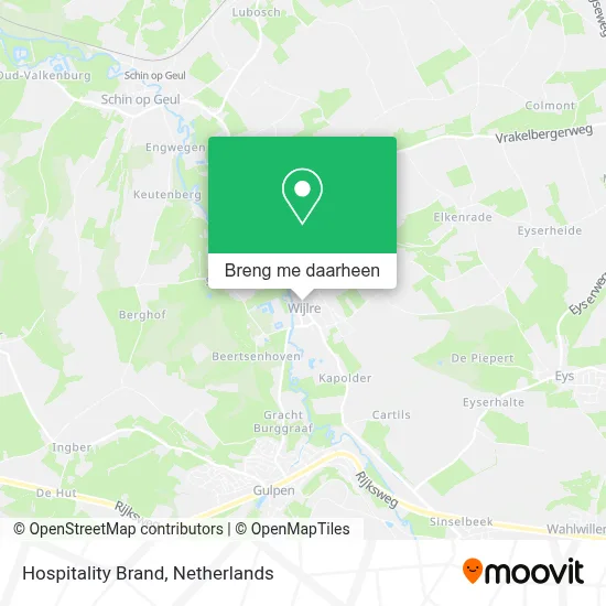 Hospitality Brand kaart