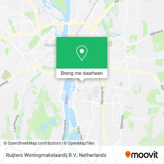 Ruijters Woningmakelaardij B.V. kaart