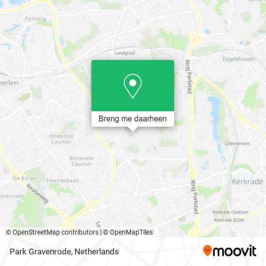 Park Gravenrode kaart
