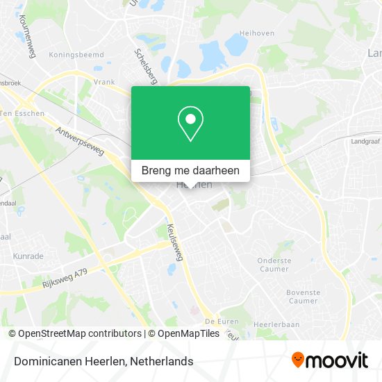 Dominicanen Heerlen kaart