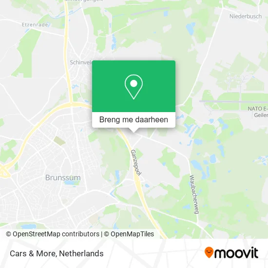 Cars & More kaart