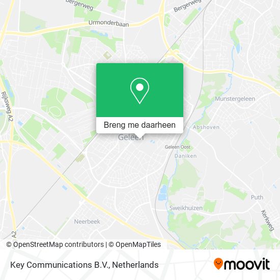 Key Communications B.V. kaart