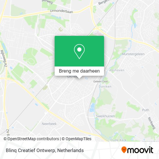 Blinq Creatief Ontwerp kaart