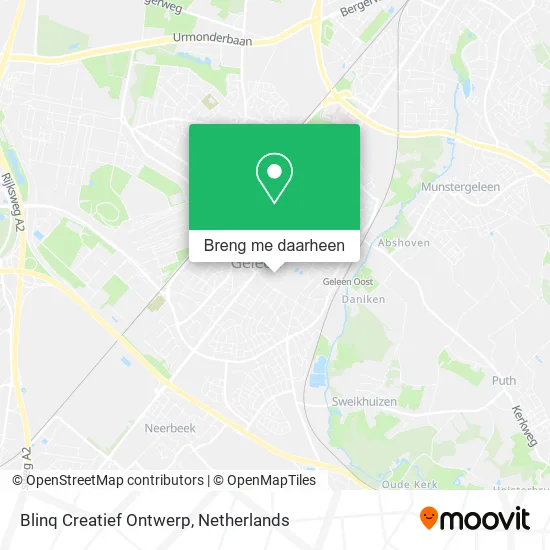 Blinq Creatief Ontwerp kaart