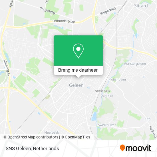 SNS Geleen kaart