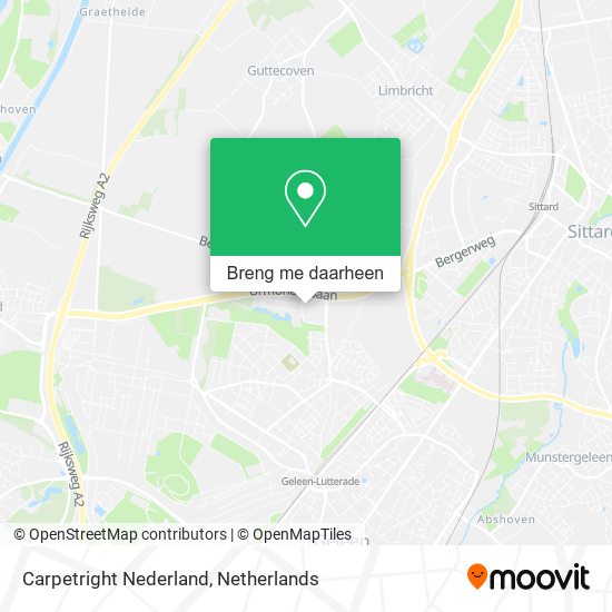 Carpetright Nederland kaart
