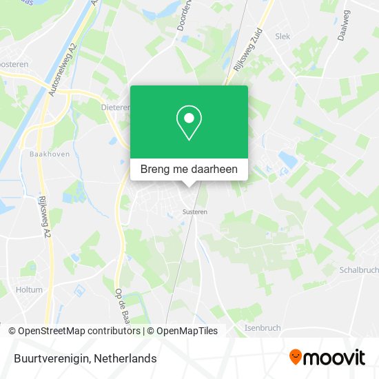 Buurtverenigin kaart