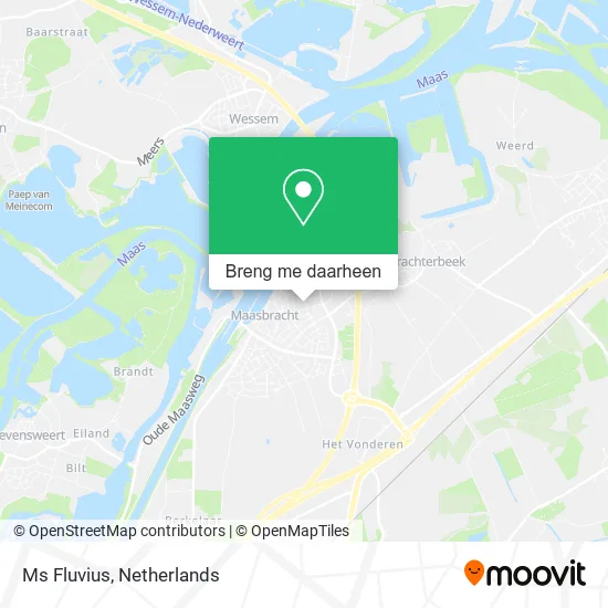 Ms Fluvius kaart