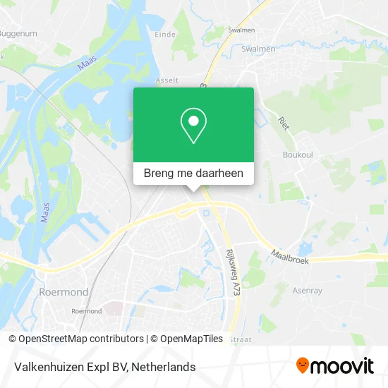 Valkenhuizen Expl BV kaart