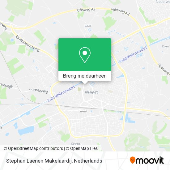 Stephan Laenen Makelaardij kaart