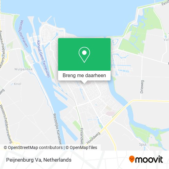 Peijnenburg Va kaart