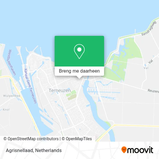 Agrisnellaad kaart