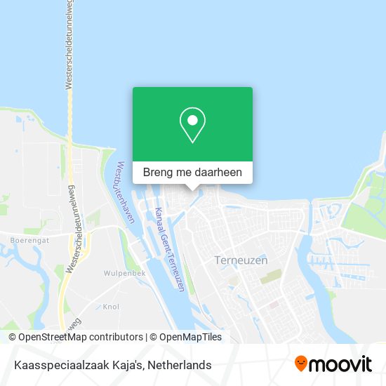 Kaasspeciaalzaak Kaja's kaart