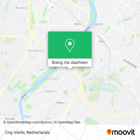 Cng Venlo kaart