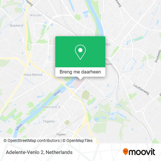 Adelente-Venlo 2 kaart